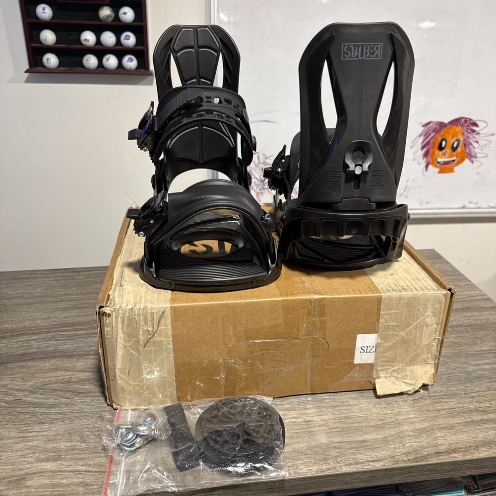 Stauber Dyna Summit Snow Boarding Bindings Adult Large NWB